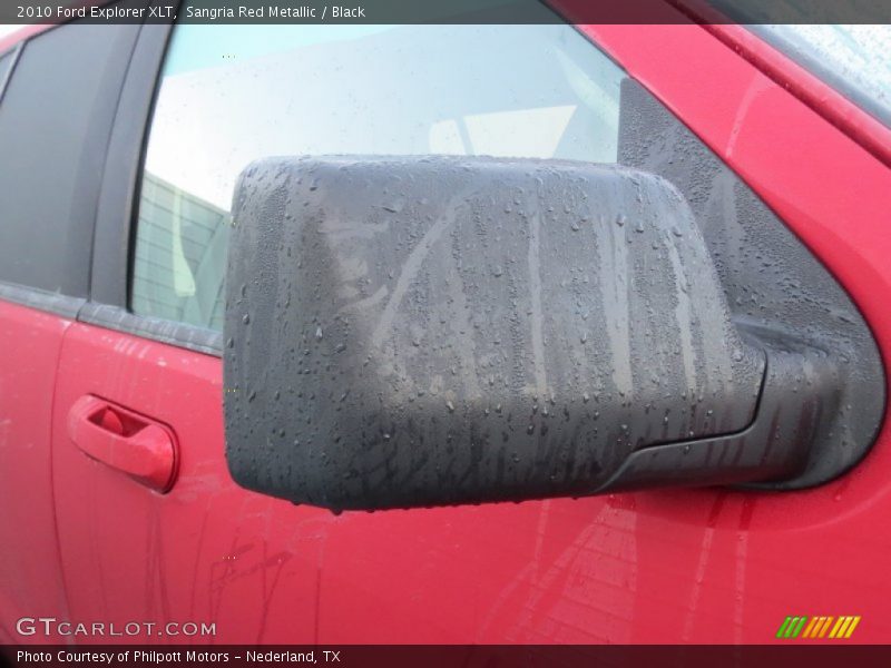 Sangria Red Metallic / Black 2010 Ford Explorer XLT