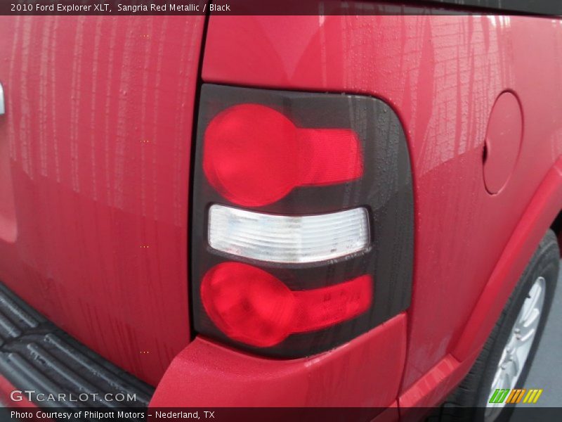 Sangria Red Metallic / Black 2010 Ford Explorer XLT