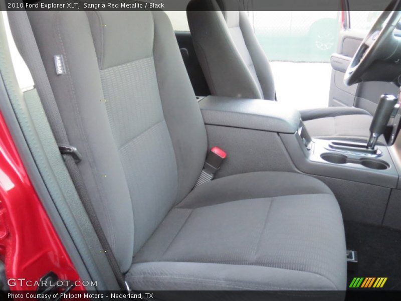 Sangria Red Metallic / Black 2010 Ford Explorer XLT