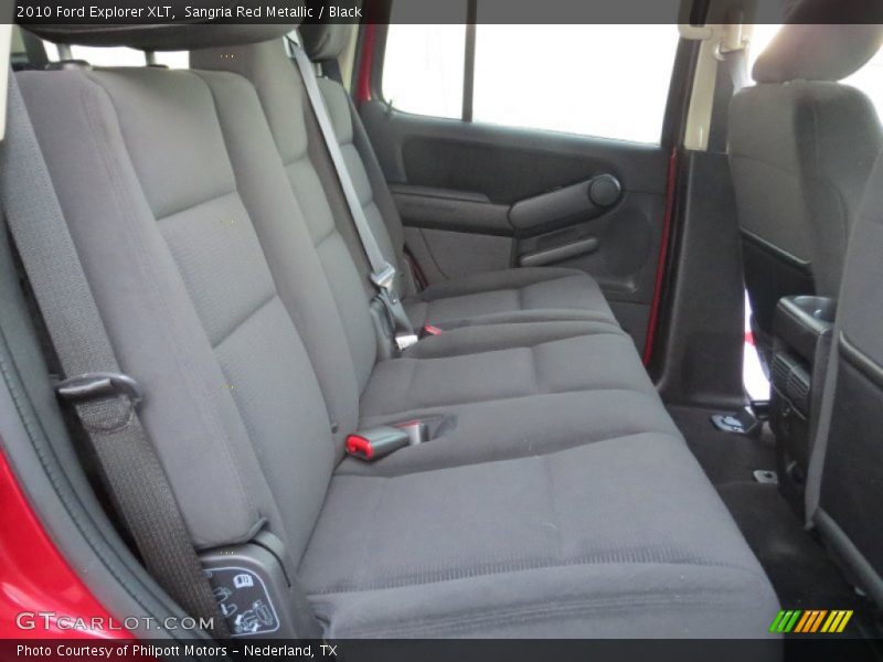 Rear Seat of 2010 Explorer XLT
