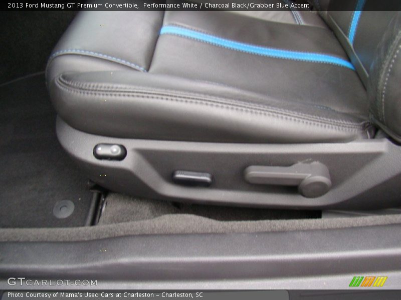 Controls of 2013 Mustang GT Premium Convertible