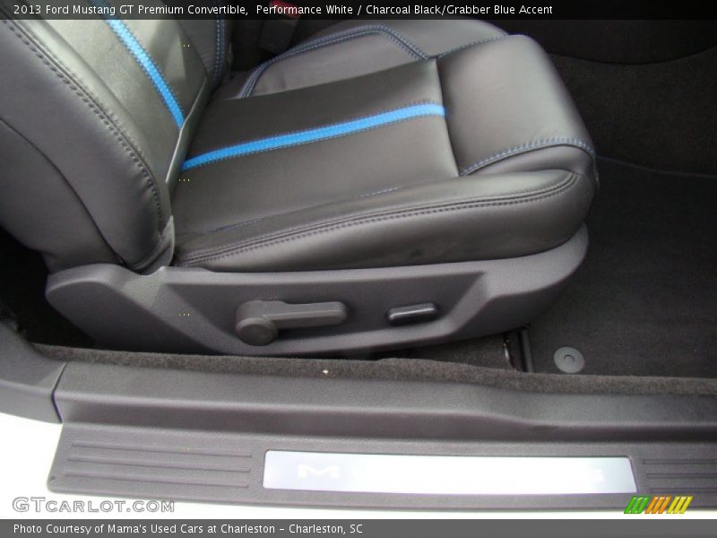Front Seat of 2013 Mustang GT Premium Convertible