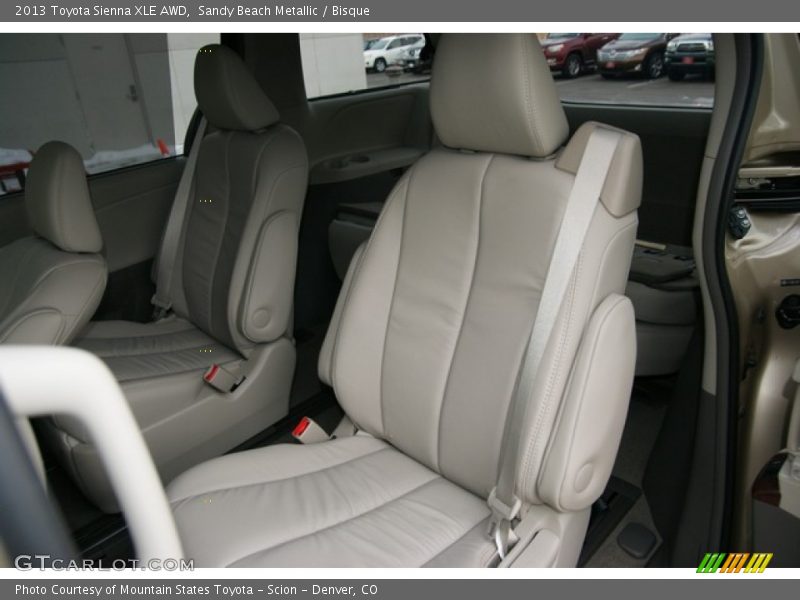 Sandy Beach Metallic / Bisque 2013 Toyota Sienna XLE AWD