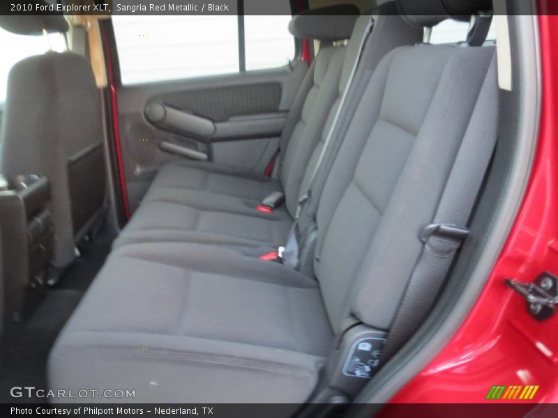 Sangria Red Metallic / Black 2010 Ford Explorer XLT