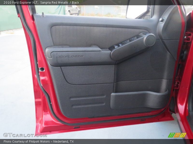 Sangria Red Metallic / Black 2010 Ford Explorer XLT