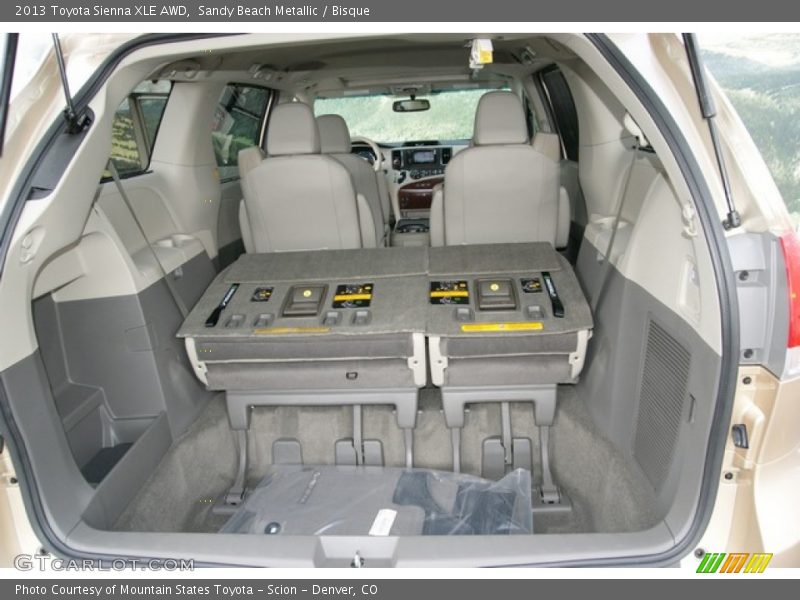 Sandy Beach Metallic / Bisque 2013 Toyota Sienna XLE AWD