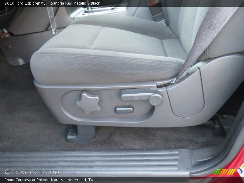 Sangria Red Metallic / Black 2010 Ford Explorer XLT