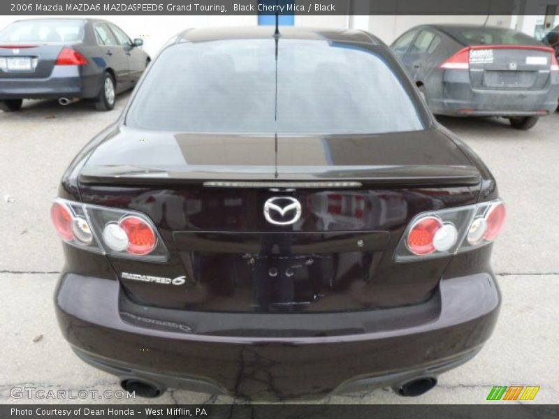 Black Cherry Mica / Black 2006 Mazda MAZDA6 MAZDASPEED6 Grand Touring