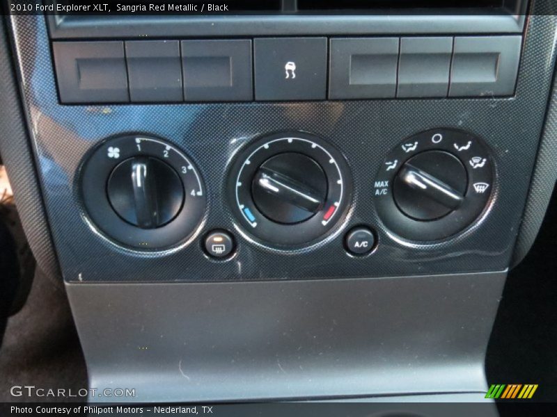 Sangria Red Metallic / Black 2010 Ford Explorer XLT