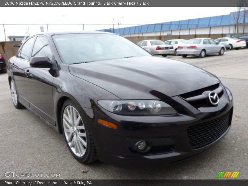 Black Cherry Mica / Black 2006 Mazda MAZDA6 MAZDASPEED6 Grand Touring