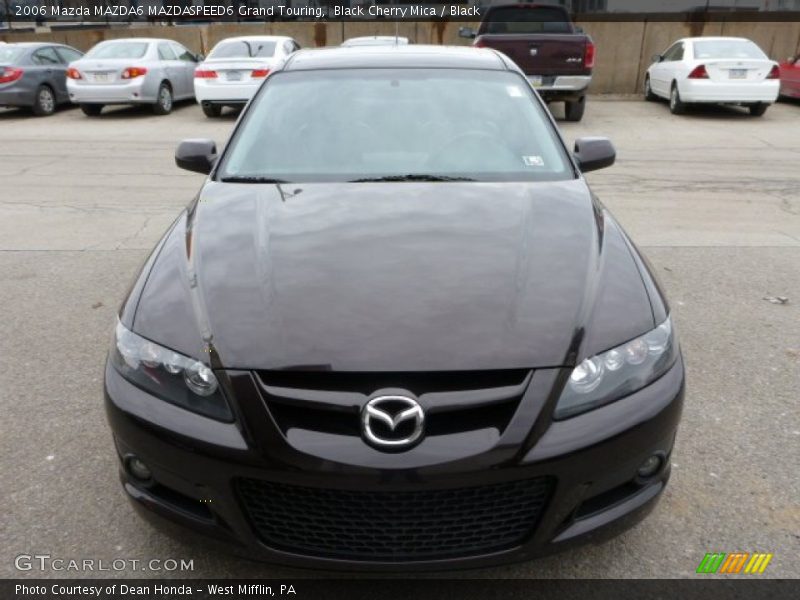 Black Cherry Mica / Black 2006 Mazda MAZDA6 MAZDASPEED6 Grand Touring
