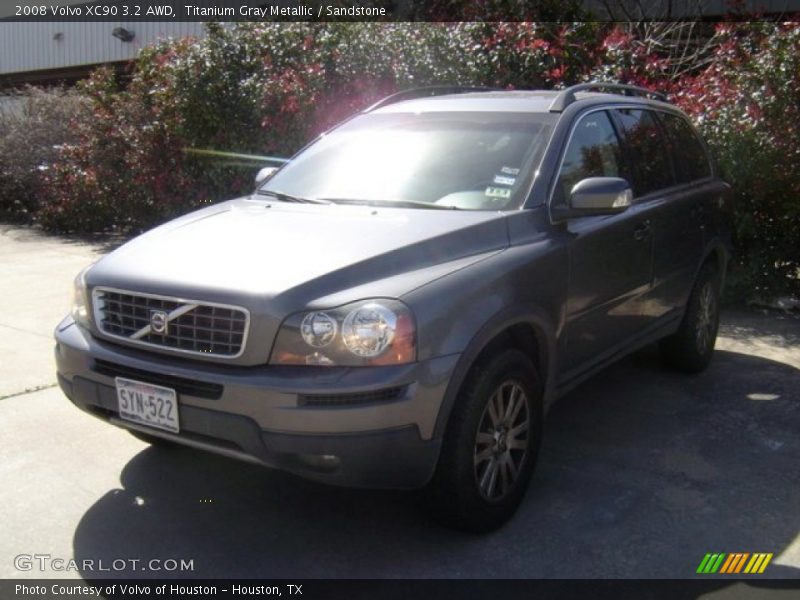 Titanium Gray Metallic / Sandstone 2008 Volvo XC90 3.2 AWD
