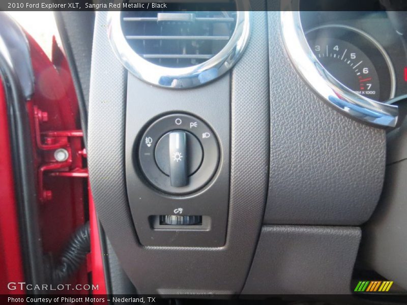 Sangria Red Metallic / Black 2010 Ford Explorer XLT
