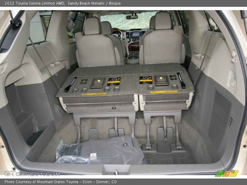 Sandy Beach Metallic / Bisque 2013 Toyota Sienna Limited AWD