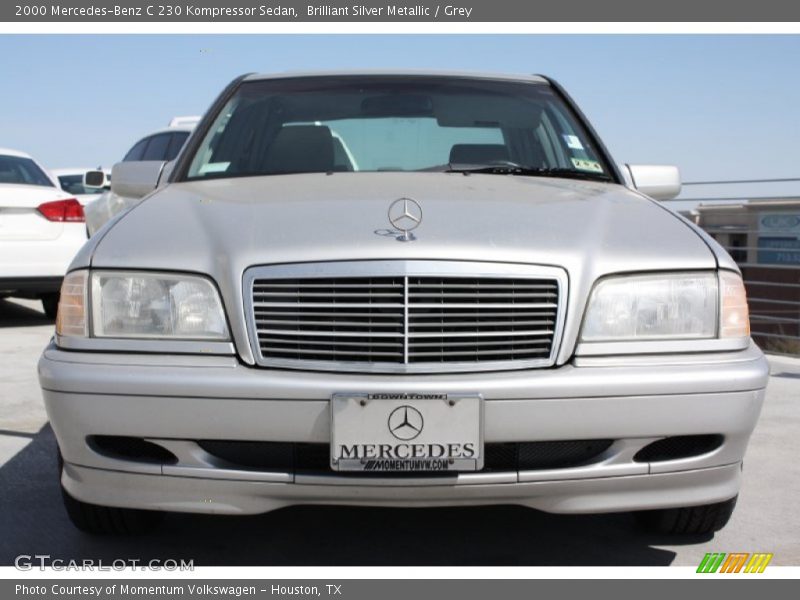 Brilliant Silver Metallic / Grey 2000 Mercedes-Benz C 230 Kompressor Sedan