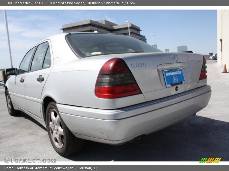 Brilliant Silver Metallic / Grey 2000 Mercedes-Benz C 230 Kompressor Sedan
