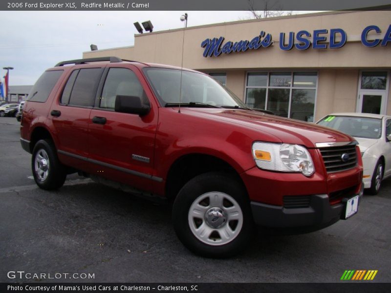 Redfire Metallic / Camel 2006 Ford Explorer XLS