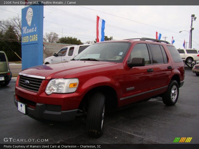 Redfire Metallic / Camel 2006 Ford Explorer XLS