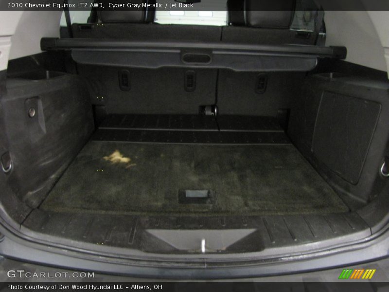 Cyber Gray Metallic / Jet Black 2010 Chevrolet Equinox LTZ AWD