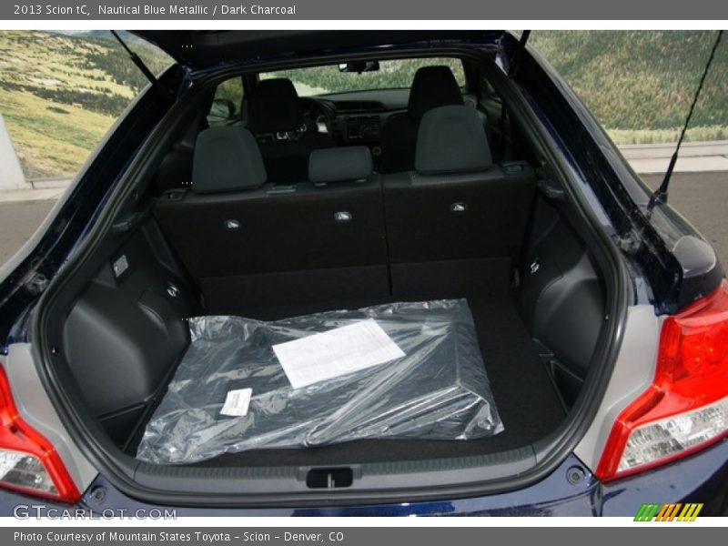 Nautical Blue Metallic / Dark Charcoal 2013 Scion tC