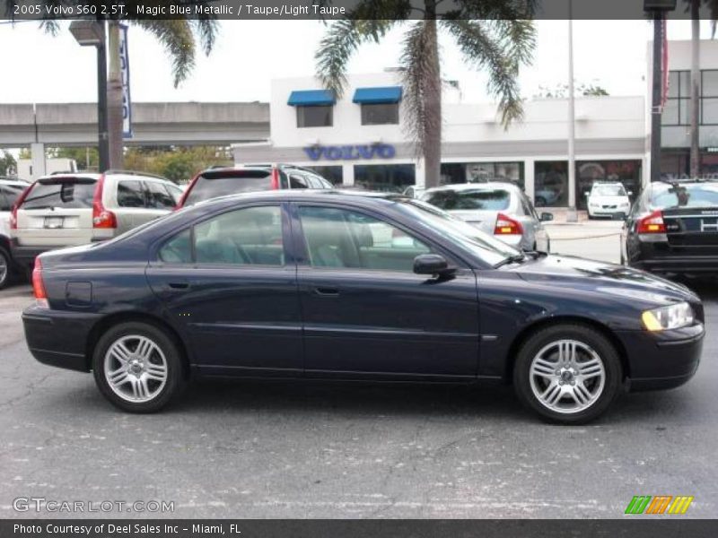 Magic Blue Metallic / Taupe/Light Taupe 2005 Volvo S60 2.5T