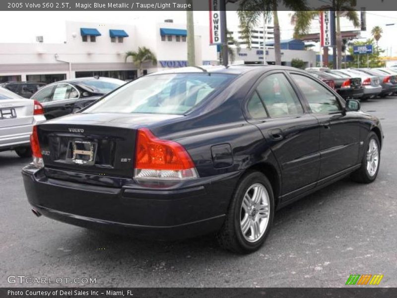 Magic Blue Metallic / Taupe/Light Taupe 2005 Volvo S60 2.5T