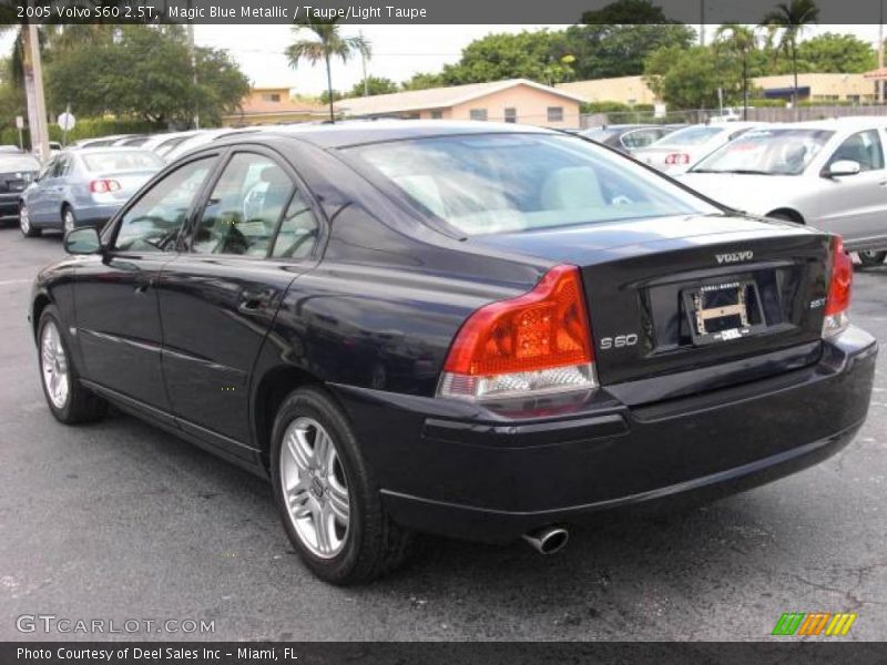 Magic Blue Metallic / Taupe/Light Taupe 2005 Volvo S60 2.5T