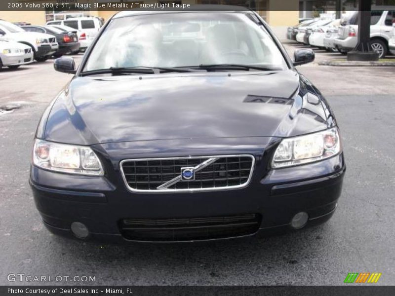 Magic Blue Metallic / Taupe/Light Taupe 2005 Volvo S60 2.5T