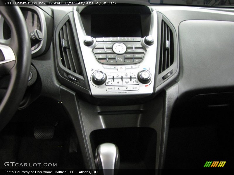 Cyber Gray Metallic / Jet Black 2010 Chevrolet Equinox LTZ AWD