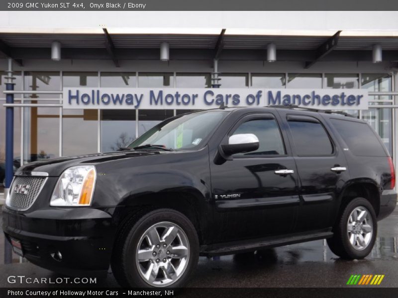 Onyx Black / Ebony 2009 GMC Yukon SLT 4x4