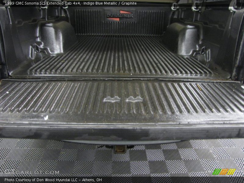 Indigo Blue Metallic / Graphite 1999 GMC Sonoma SLS Extended Cab 4x4
