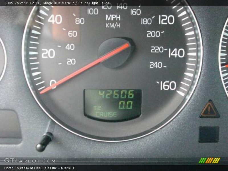 Magic Blue Metallic / Taupe/Light Taupe 2005 Volvo S60 2.5T