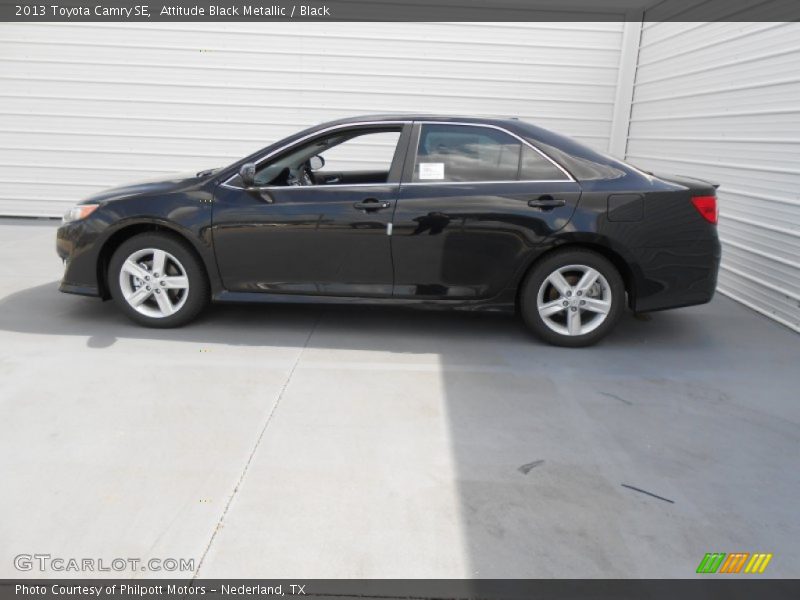 Attitude Black Metallic / Black 2013 Toyota Camry SE
