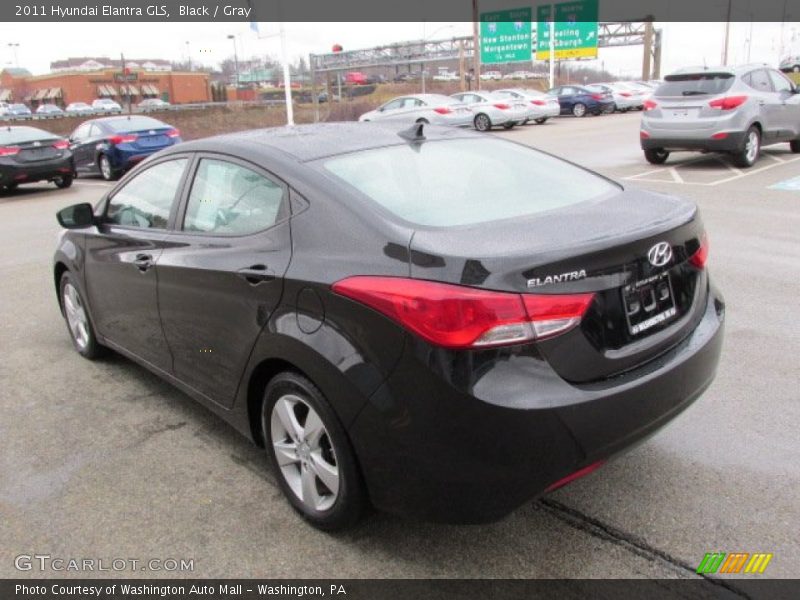 Black / Gray 2011 Hyundai Elantra GLS