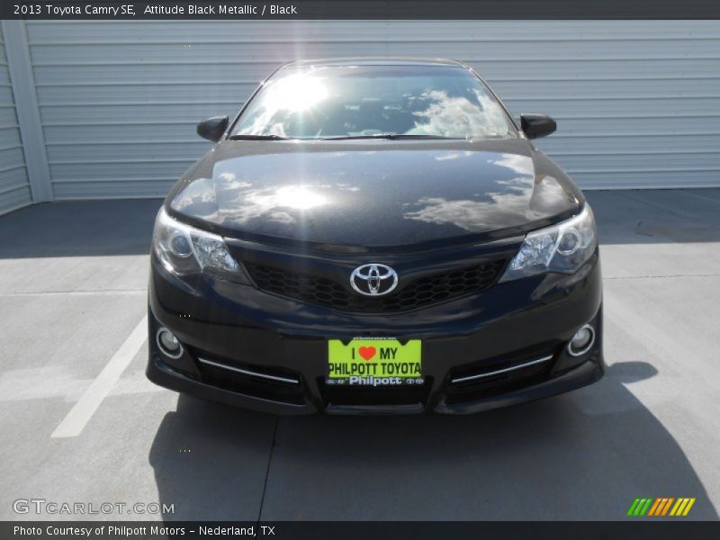 Attitude Black Metallic / Black 2013 Toyota Camry SE