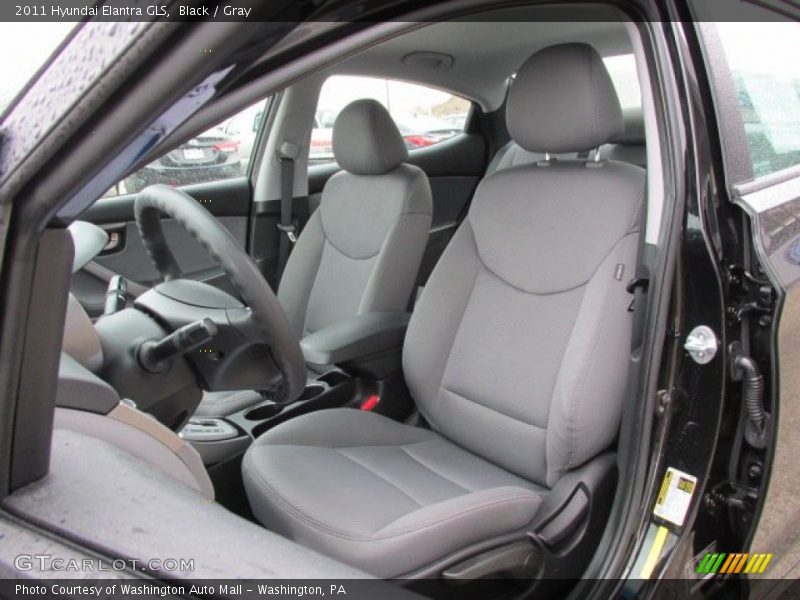 Black / Gray 2011 Hyundai Elantra GLS