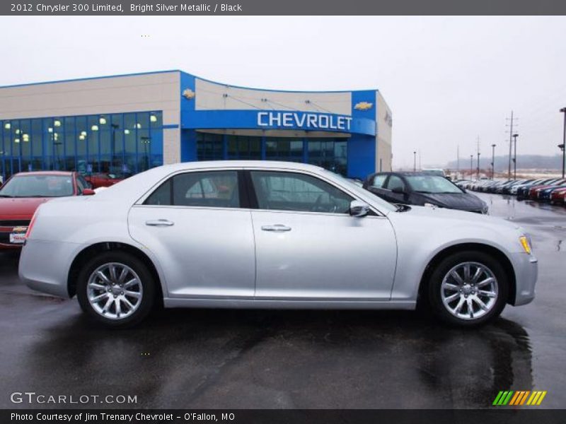 Bright Silver Metallic / Black 2012 Chrysler 300 Limited