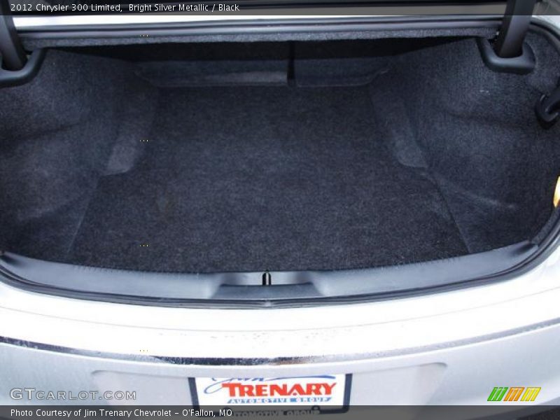 Bright Silver Metallic / Black 2012 Chrysler 300 Limited