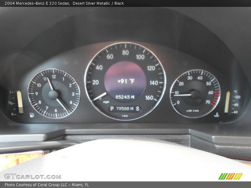  2004 E 320 Sedan 320 Sedan Gauges