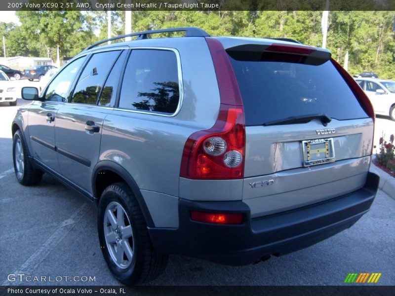 Crystal Green Metallic / Taupe/Light Taupe 2005 Volvo XC90 2.5T AWD