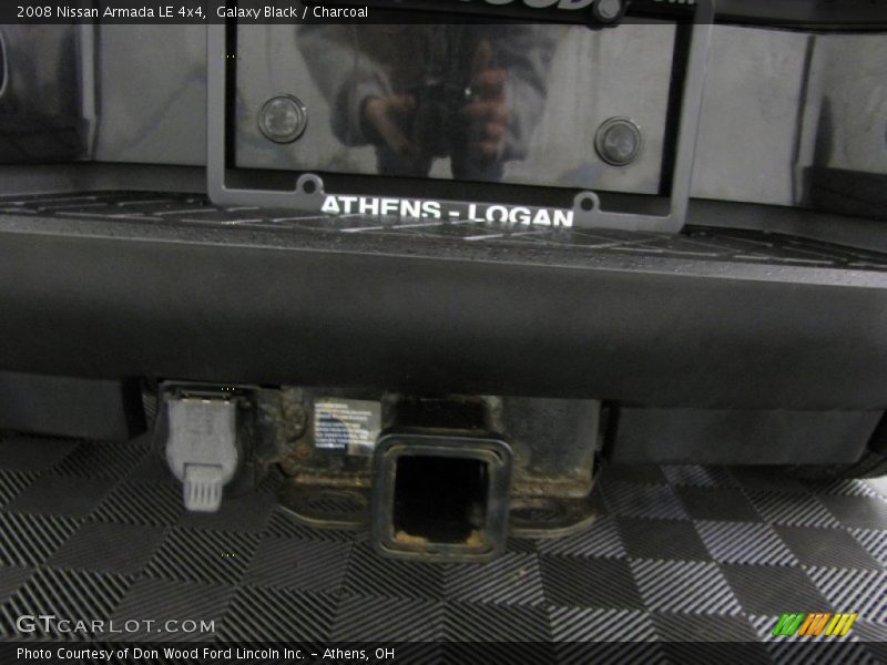 Galaxy Black / Charcoal 2008 Nissan Armada LE 4x4