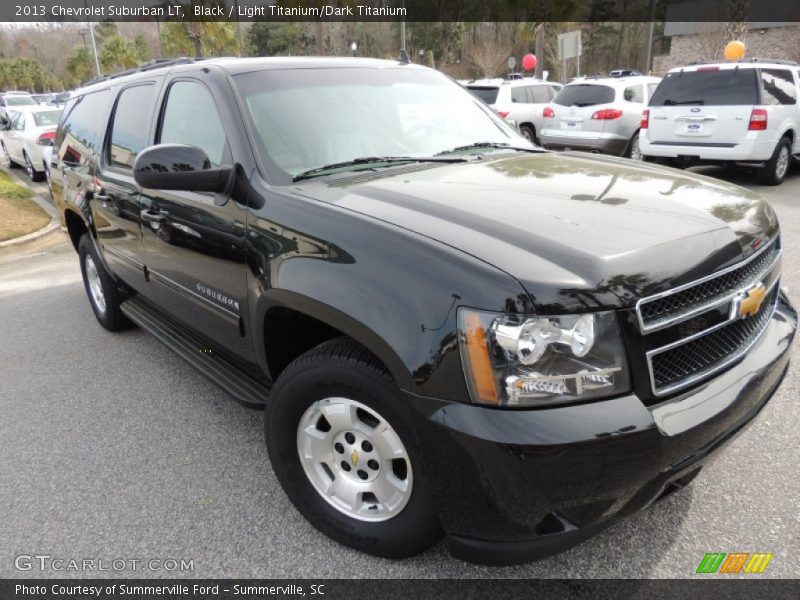 Black / Light Titanium/Dark Titanium 2013 Chevrolet Suburban LT