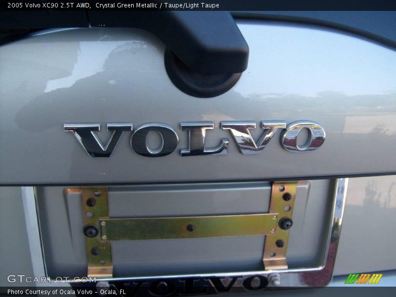Crystal Green Metallic / Taupe/Light Taupe 2005 Volvo XC90 2.5T AWD