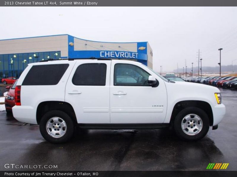 Summit White / Ebony 2013 Chevrolet Tahoe LT 4x4