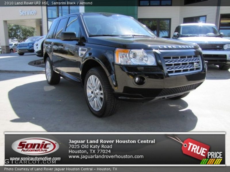 Santorini Black / Almond 2010 Land Rover LR2 HSE