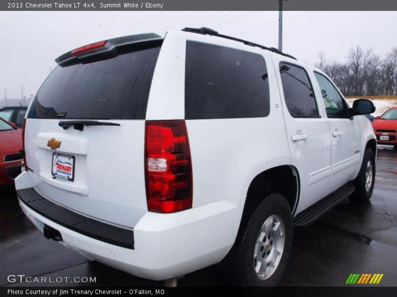 Summit White / Ebony 2013 Chevrolet Tahoe LT 4x4