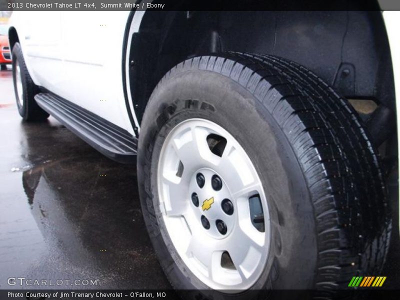 Summit White / Ebony 2013 Chevrolet Tahoe LT 4x4