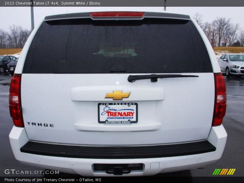 Summit White / Ebony 2013 Chevrolet Tahoe LT 4x4