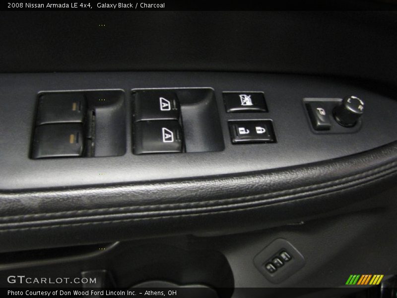 Galaxy Black / Charcoal 2008 Nissan Armada LE 4x4