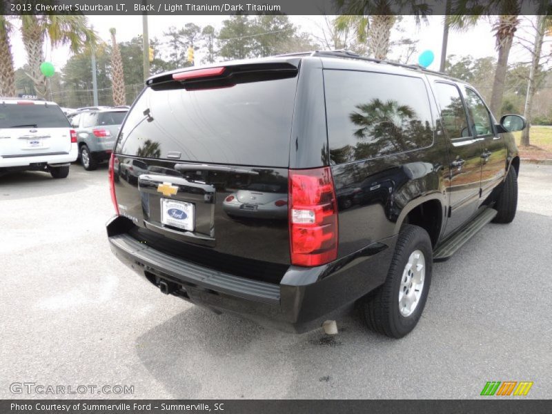 Black / Light Titanium/Dark Titanium 2013 Chevrolet Suburban LT